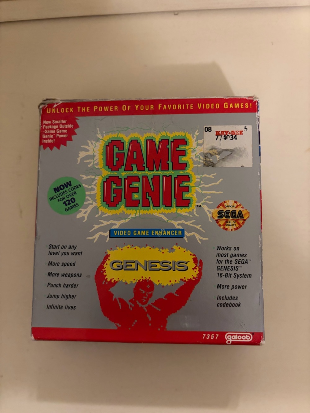 Retro Game Genie Video Game Enhancer for Genesis
